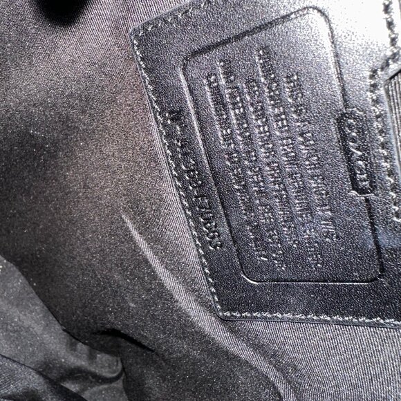 Coach Lexington Map Messenger Bag - Picture 9 of 16